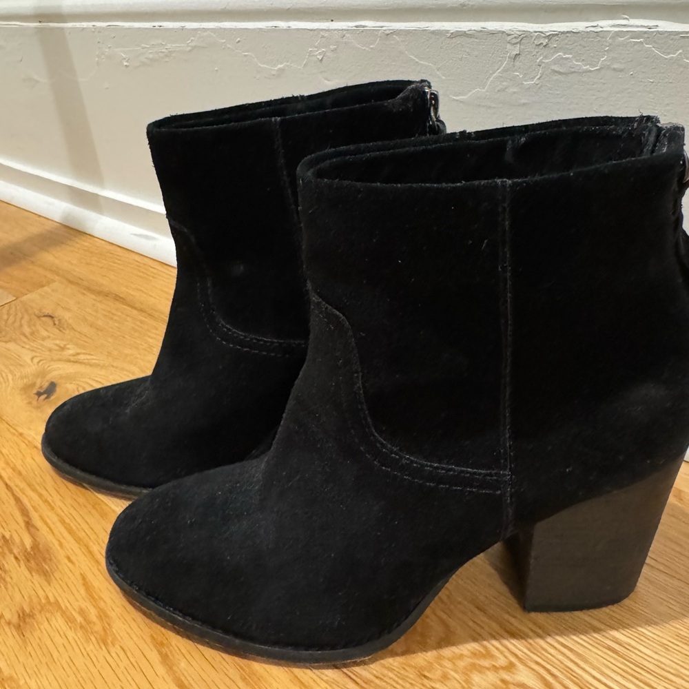 Splendid Black Ankle Booties